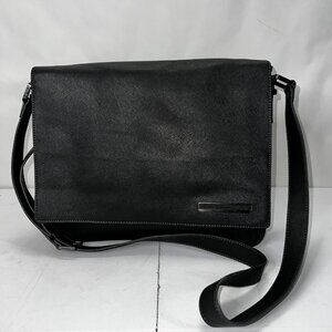 Calvin Klein Safiano Leather Laptop Bag